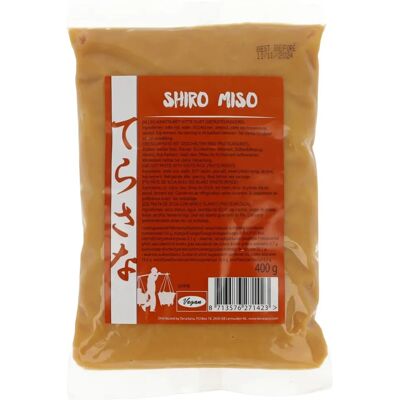 Terrasana Shiro Miso 400 g - Fermentert soy- og rispasta Terrasana Shiro Miso 400 g - Fermentert soy- og rispasta