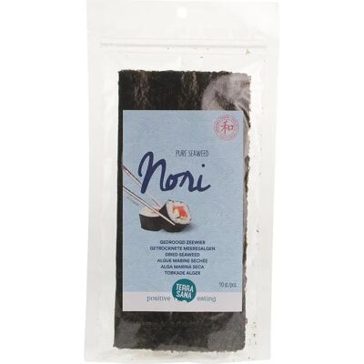 Terrasana Nori Alga - 25g - Hojas de Alga Comestible Terrasana Nori Alga - 25g - Hojas de Alga Comestible