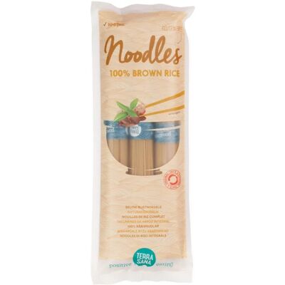TERRASANA Makaron z Brązowego Rýżu - Bezglutenowy Organiczny 250g TERRASANA Makaron z Brązowego Rýżu - Bezglutenowy Organiczny 250g