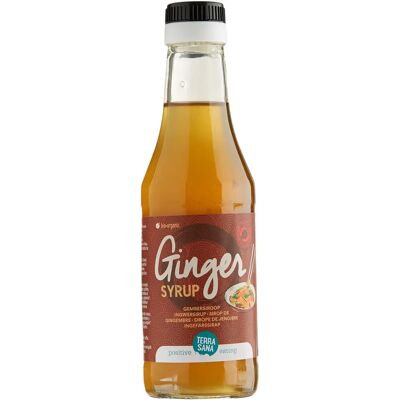 TERRASANA Sirop de gingembre biologique 250ml - Publicité TERRASANA Sirop de gingembre biologique 250ml - Publicité