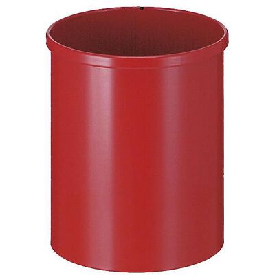 Kaiserkraft Cubo de Basura Redondo de Acero - 15L - Uso en interiores Kaiserkraft Cubo de Basura Redondo de Acero - 15L - Uso en interiores