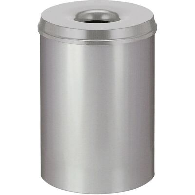 Contenedor Vepa VB 103000 - Acero, Autoextinguible, 30L, Gris Contenedor Vepa VB 103000 - Acero, Autoextinguible, 30L, Gris