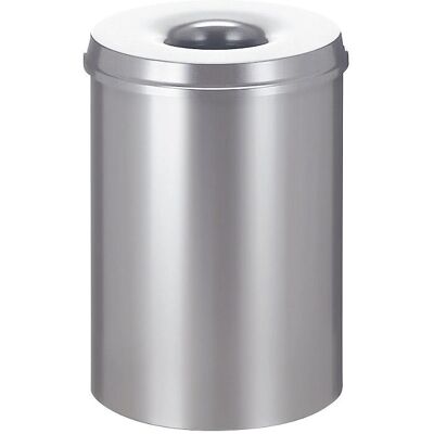 Cesto de Papel de Seguridad de Acero - Resistente al Fuego, 30L, Ø 470x335mm Cesto de Papel de Seguridad de Acero - Resistente al Fuego, 30L, Ø 470x335mm
