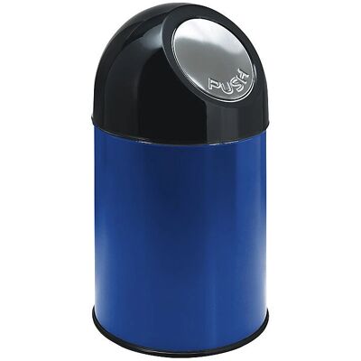 Kaiserkraft 30L Push Afvalbak - Binnenstaalcontainer Kaiserkraft 30L Push Afvalbak - Binnenstaalcontainer