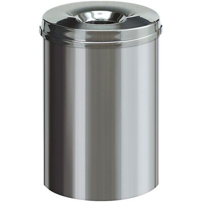 Kaiserkraft Edelstahl 30L Brandsicherheitsmüllkorb Kaiserkraft Edelstahl 30L Brandsicherheitsmüllkorb