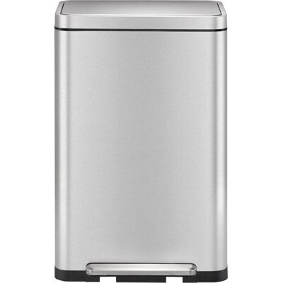 EKO X-Cube Pedalavfallskorg - 30L - Silver EKO X-Cube Pedalavfallskorg - 30L - Silver