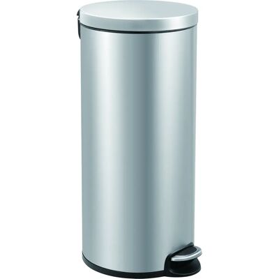 VidaXL EKO Pedal Abfalleimer Serene 30 L Matt Silber - Abfalleimer VidaXL EKO Pedal Abfalleimer Serene 30 L Matt Silber - Abfalleimer