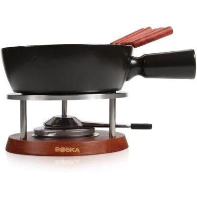 Boska 853528 Set da fonduta - Nero - 1,3L - Per 6 persone Boska 853528 Set da fonduta - Nero - 1,3L - Per 6 persone