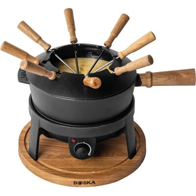 Boska Pro Elektrische Fondue Set - 12 Stuks Boska Pro Elektrische Fondue Set - 12 Stuks