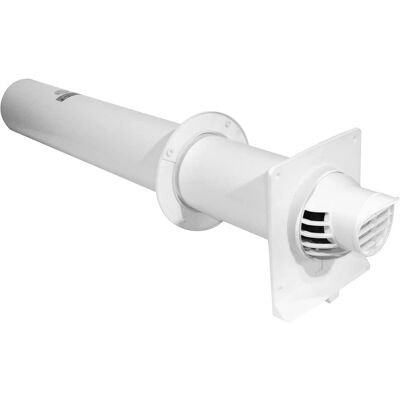 Ubbink Modelo 223150 Terminal de Ventilación Horizontal - Terminal de Ventilación Ubbink Modelo 223150 Terminal de Ventilación Horizontal - Terminal de Ventilación