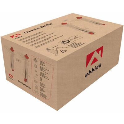 UBBINK - CHEMILUX B22p-B23p - 80mm - Entrata parete - Kit camino UBBINK - CHEMILUX B22p-B23p - 80mm - Entrata parete - Kit camino