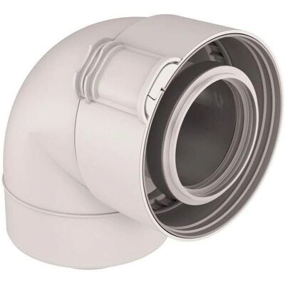 Ubbink 87° Gomito D60/100 - Raccordo Concentric Ubbink 87° Gomito D60/100 - Raccordo Concentric