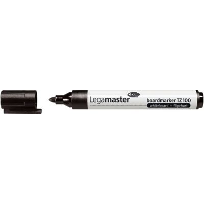 Legamaster Modell TZ 100 - Schwarzer Whiteboard-Marker 10 Stück Legamaster Modell TZ 100 - Schwarzer Whiteboard-Marker 10 Stück