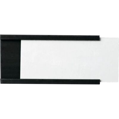Support d’étiquettes magnétiques Legamaster - 30x90mm Noir - Support magnétique - Publicité Support d’étiquettes magnétiques Legamaster - 30x90mm Noir - Support magnétique - Publicité