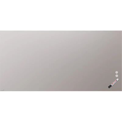 Legamaster glas magnetisk whiteboard - 200x100cm, varmgrå Legamaster glas magnetisk whiteboard - 200x100cm, varmgrå