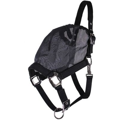 Halter combiné avec masque anti-insectes QHP - Cob - Publicité Halter combiné avec masque anti-insectes QHP - Cob - Publicité