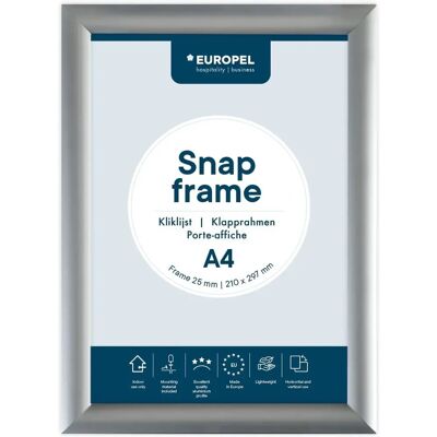 Europel OPUS 2 A4 Rám - Easy Click, 25mm Europel OPUS 2 A4 Rám - Easy Click, 25mm