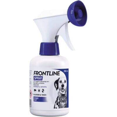 Spray Frontline pour Chiens et Chats - Prévention des Puces et Tiques - 100ml Spray Frontline pour Chiens et Chats - Prévention des Puces et Tiques - 100ml
