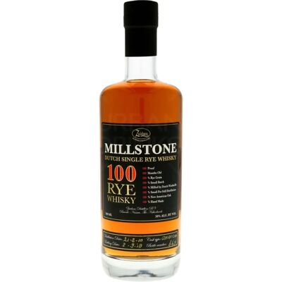 Millstone Zuidam Rye Whisky - Rye Whisky Millstone Zuidam Rye Whisky - Rye Whisky