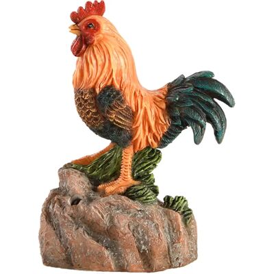 Esschert Design - Coq Chantant - Wielokolorowy - 11 cm - Figurka Esschert Design - Coq Chantant - Wielokolorowy - 11 cm - Figurka
