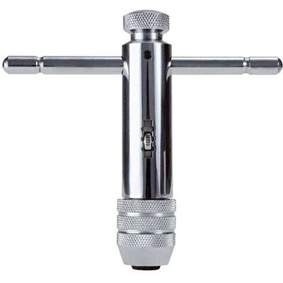 Labor 3-positie ratel tapkruk - M3 tot M10 - 85mm - Gereedschap Labor 3-positie ratel tapkruk - M3 tot M10 - 85mm - Gereedschap