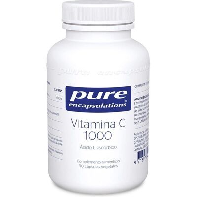 Pure Encapsulations Vitamina C 1000 mg - Apoio imunológico Pure Encapsulations Vitamina C 1000 mg - Apoio imunológico