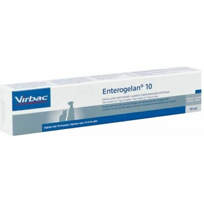 Virbac Enterogelan 10 - Huisdier supplement Virbac Enterogelan 10 - Huisdier supplement