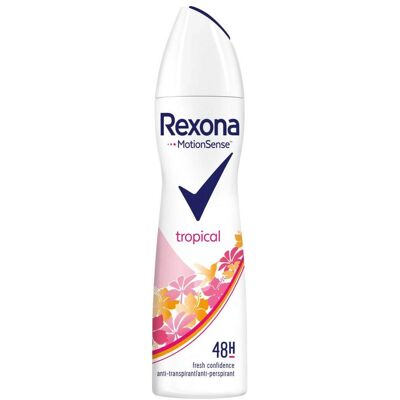 REXONA Tropical 48H Spray Antitranspirante - Spray Antitranspirante REXONA Tropical 48H Spray Antitranspirante - Spray Antitranspirante