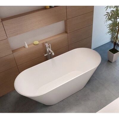 Riho Barcelona freistehende Badewanne - 170x70 - Mattweiß Riho Barcelona freistehende Badewanne - 170x70 - Mattweiß