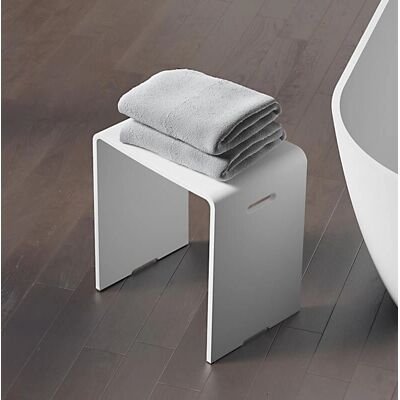 Riho Badezimmerstuhl - Solid Surface - Weiß - Badewanne Riho Badezimmerstuhl - Solid Surface - Weiß - Badewanne