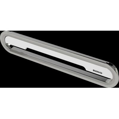 Riho Zubehör Überlaufabdeckung - Chrom - Für Riho Fall 140 x 30 mm Riho Zubehör Überlaufabdeckung - Chrom - Für Riho Fall 140 x 30 mm