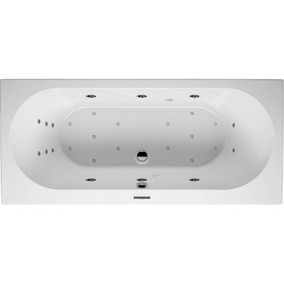 Wanna RIHO - Prostokątna, System Joy, prawa, biały - 180x80x53cm Wanna RIHO - Prostokątna, System Joy, prawa, biały - 180x80x53cm