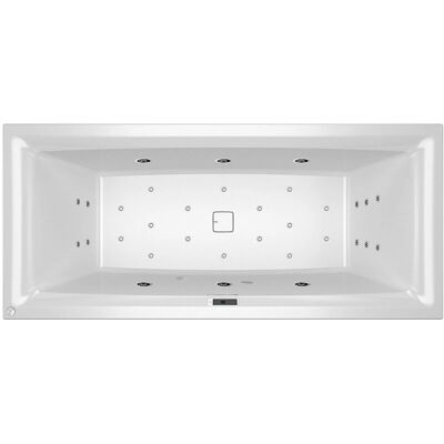 Wanna RIHO Still Kwadratowa - Hydromasaż, LED, Bluetooth, Biała, 180x80cm Wanna RIHO Still Kwadratowa - Hydromasaż, LED, Bluetooth, Biała, 180x80cm