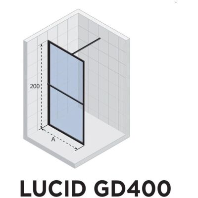 Riho G005026121 Paroi de Douche Walk-In GD400 100 cm - Paroi de Douche - Publicité Riho G005026121 Paroi de Douche Walk-In GD400 100 cm - Paroi de Douche - Publicité