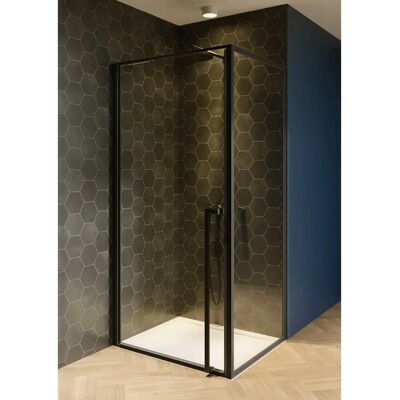 Riho Lucid Zwart Mat 800x800mm Douchecabine - Modern Design Riho Lucid Zwart Mat 800x800mm Douchecabine - Modern Design