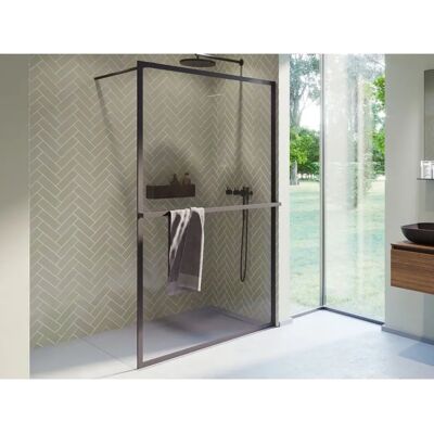 Riho - GD400 - Schwarz matt - 100x200 cm - Duschkabine Riho - GD400 - Schwarz matt - 100x200 cm - Duschkabine
