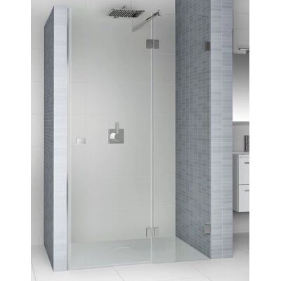 Porte de douche noire droite Riho X104 - Douche - Publicité Porte de douche noire droite Riho X104 - Douche - Publicité