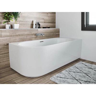 RIHO Desire Eckbadewanne - Seidenmatt Weiß - 184x84x60cm RIHO Desire Eckbadewanne - Seidenmatt Weiß - 184x84x60cm