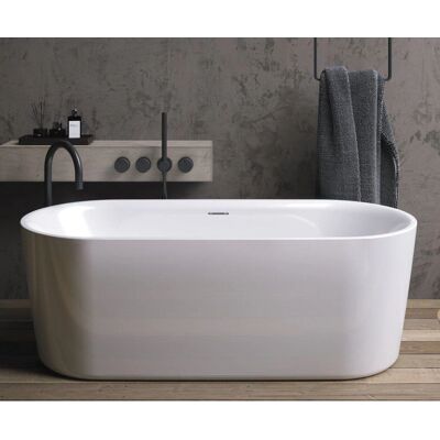 Wanna wolnostojąca Riho Sparkle Mood 170x76cm - Biała - HydroMassage Wanna wolnostojąca Riho Sparkle Mood 170x76cm - Biała - HydroMassage