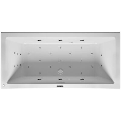 Riho Rethink Cubic Badewanne - 190x80cm, links, Bliss-System Riho Rethink Cubic Badewanne - 190x80cm, links, Bliss-System