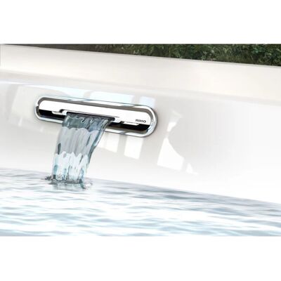 Riho Cubic Rechteck-Badewanne 190x90cm mit Fall - Acryl, Weiß Riho Cubic Rechteck-Badewanne 190x90cm mit Fall - Acryl, Weiß