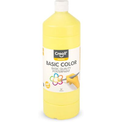 Creall Gelb Wasserbasierte Farbe - Schul- & Bastel-Gouache - 1L Creall Gelb Wasserbasierte Farbe - Schul- & Bastel-Gouache - 1L
