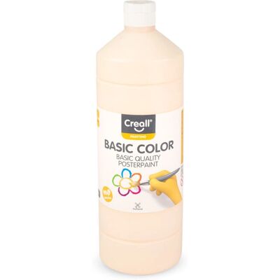 Creall Pfirsich Wasserbasisfarbe - Schulfarbe 1L - Farbe Creall Pfirsich Wasserbasisfarbe - Schulfarbe 1L - Farbe