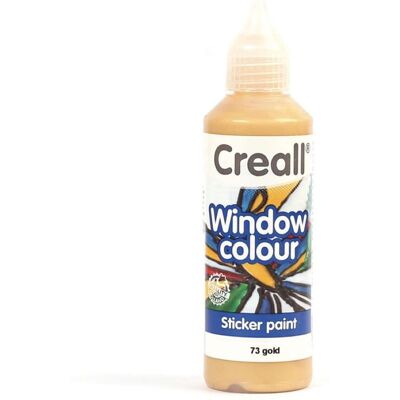 Creall Glass Gold Abziehbare Fenstermalerei - Fenstertyp Creall Glass Gold Abziehbare Fenstermalerei - Fenstertyp