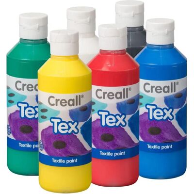Creall Modell: Textilfarben-Set - Mehrere Farben für Stoffe Creall Modell: Textilfarben-Set - Mehrere Farben für Stoffe