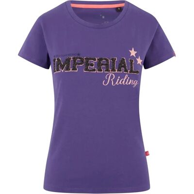 Imperial Riding Fancy 2 T-Shirt Viola - Vêtements - Publicité Imperial Riding Fancy 2 T-Shirt Viola - Vêtements - Publicité