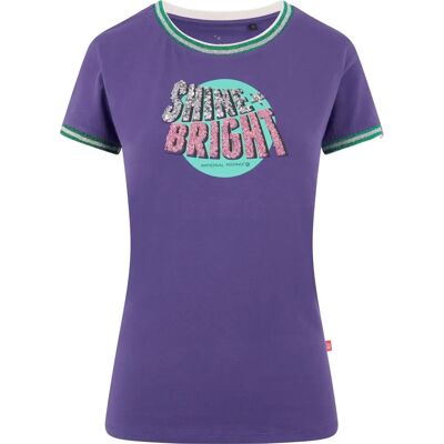 Imperial Riding Shine Bright Violet M - T-Shirt Imperial Riding Shine Bright Violet M - T-Shirt