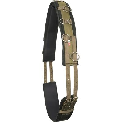 Cinchade de travail Imperial Riding Deluxe Extra en nylon, vert olive, taille Cób - Publicité Cinchade de travail Imperial Riding Deluxe Extra en nylon, vert olive, taille Cób - Publicité