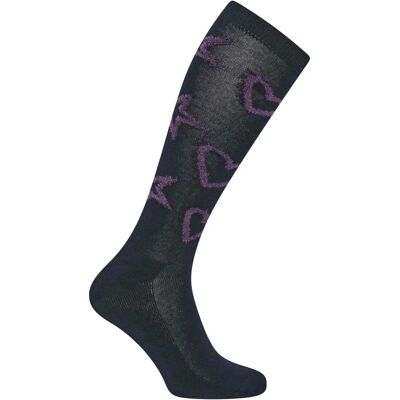 Imperial Riding Cosy Hearts Hochschafts-Socken - Reitsportartikel Imperial Riding Cosy Hearts Hochschafts-Socken - Reitsportartikel