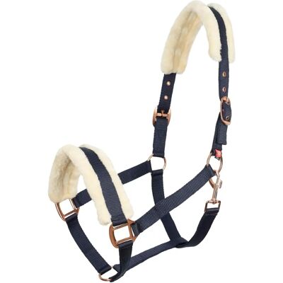 Imperial Riding IRHClassic Fur Halfter Navy - Pferdehalfter Imperial Riding IRHClassic Fur Halfter Navy - Pferdehalfter